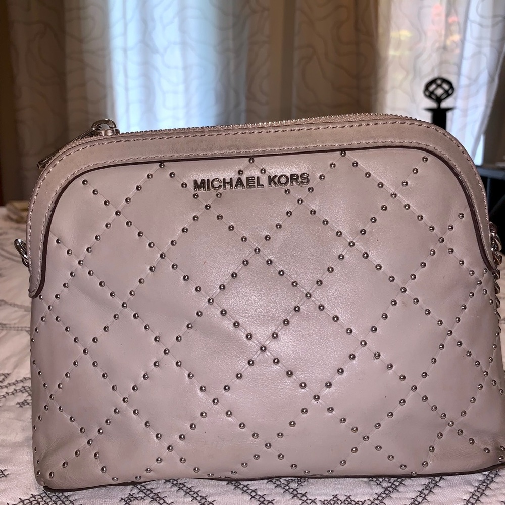 Michael Kors grey crossbody